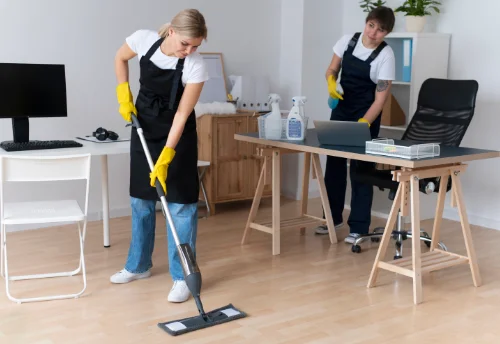 Nettoyage de bureau professionnel à Saint-Martin-le-Châtel